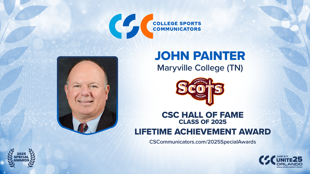2025 Special Awards Salute: John Painter - CSC Hall of Fame and Lifetime Achievement Award